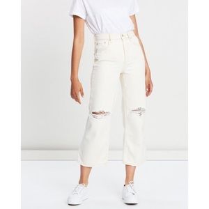 Free People Ranger Denim Wide Leg Jeans